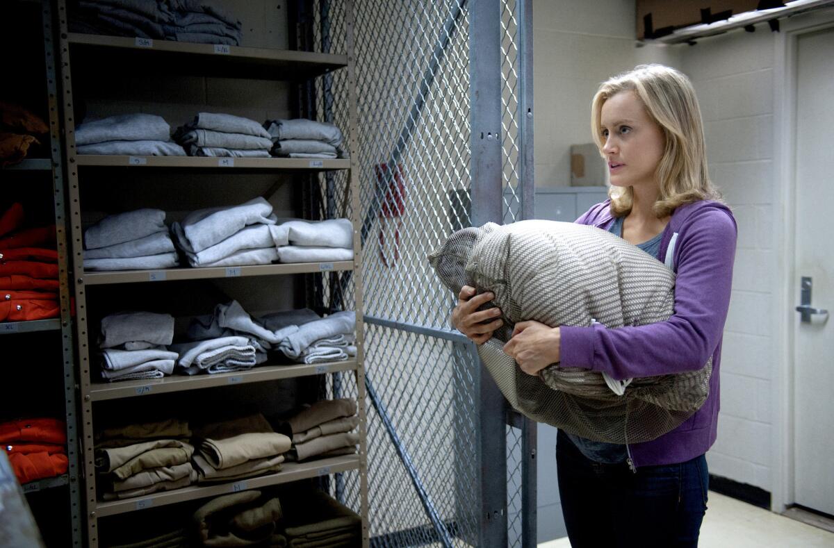 Taylor Schilling in a scene from "Orange is the New Black."