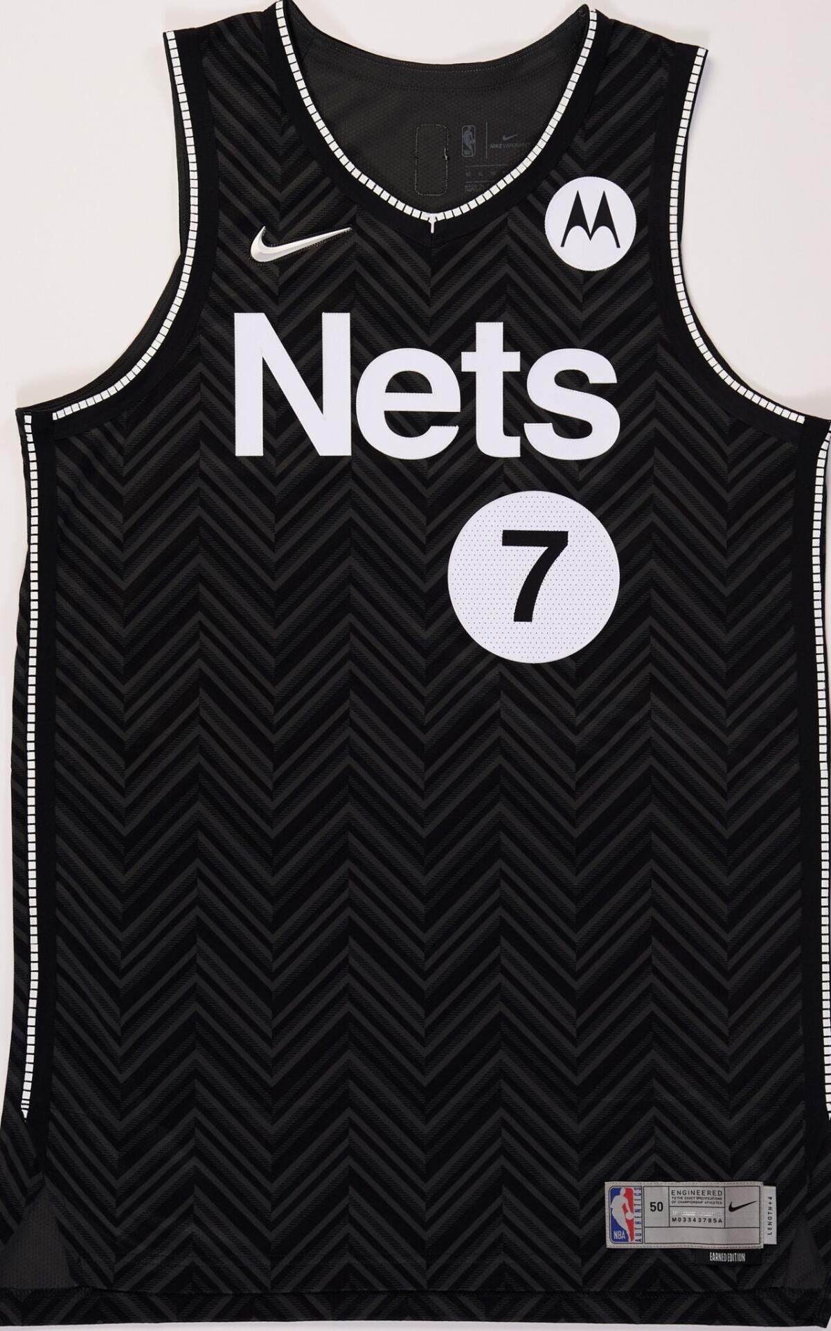 Brooklyn Nets "Earned Edition" jersey