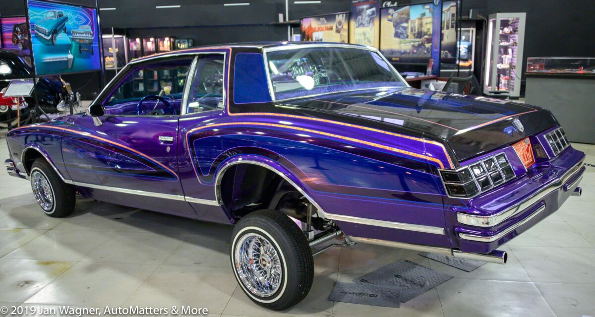 Purple 1979 Monte Carlo lowrider