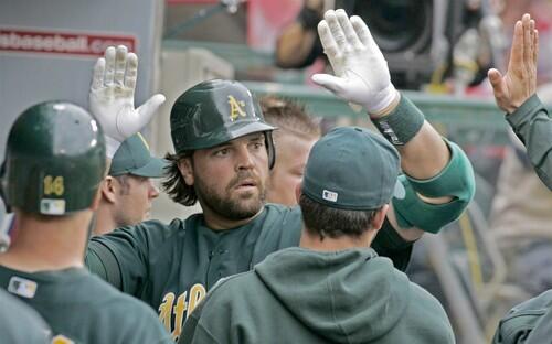 Mike Piazza, Oakland A's