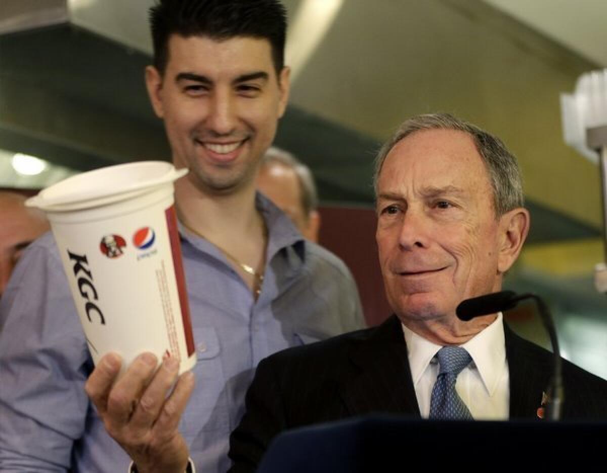Right war, wrong battle, say editorialists writing in the New England Journal of Medicine in assessments of Mayor Michael Bloomberg's dismissed ban on the sale of super-sized sugary drinks.