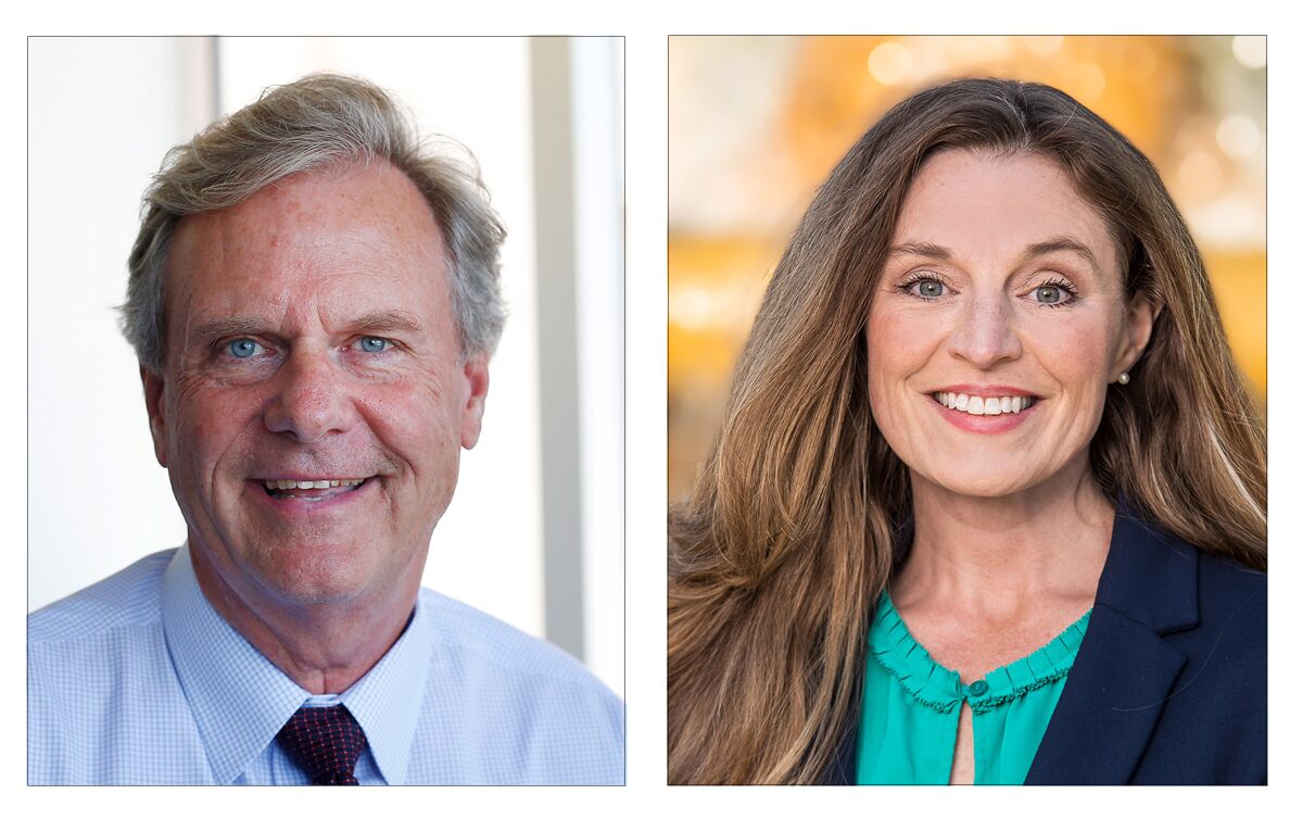 Supervisor Jim Desmond and Tiffany Boyd-Hodgson are competing to represent North County.