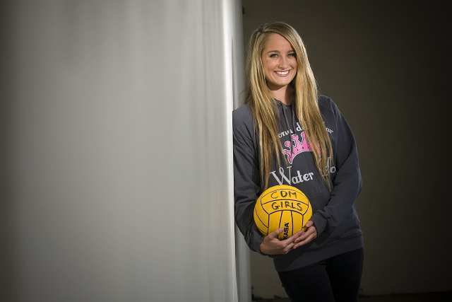 Corona del Mar High junior goalkeeper Alex Musselman is the Daily Pilot Dream Team Player of the Year for girls' water polo.