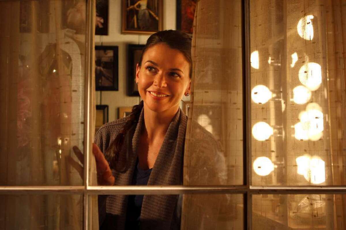 Sutton Foster, shown here on the set of the ABC Family series "Bunheads," will appear with Andrew Rannells in April at the 29th Annual Southland Theatre Artists Goodwill Event in Beverly Hills.