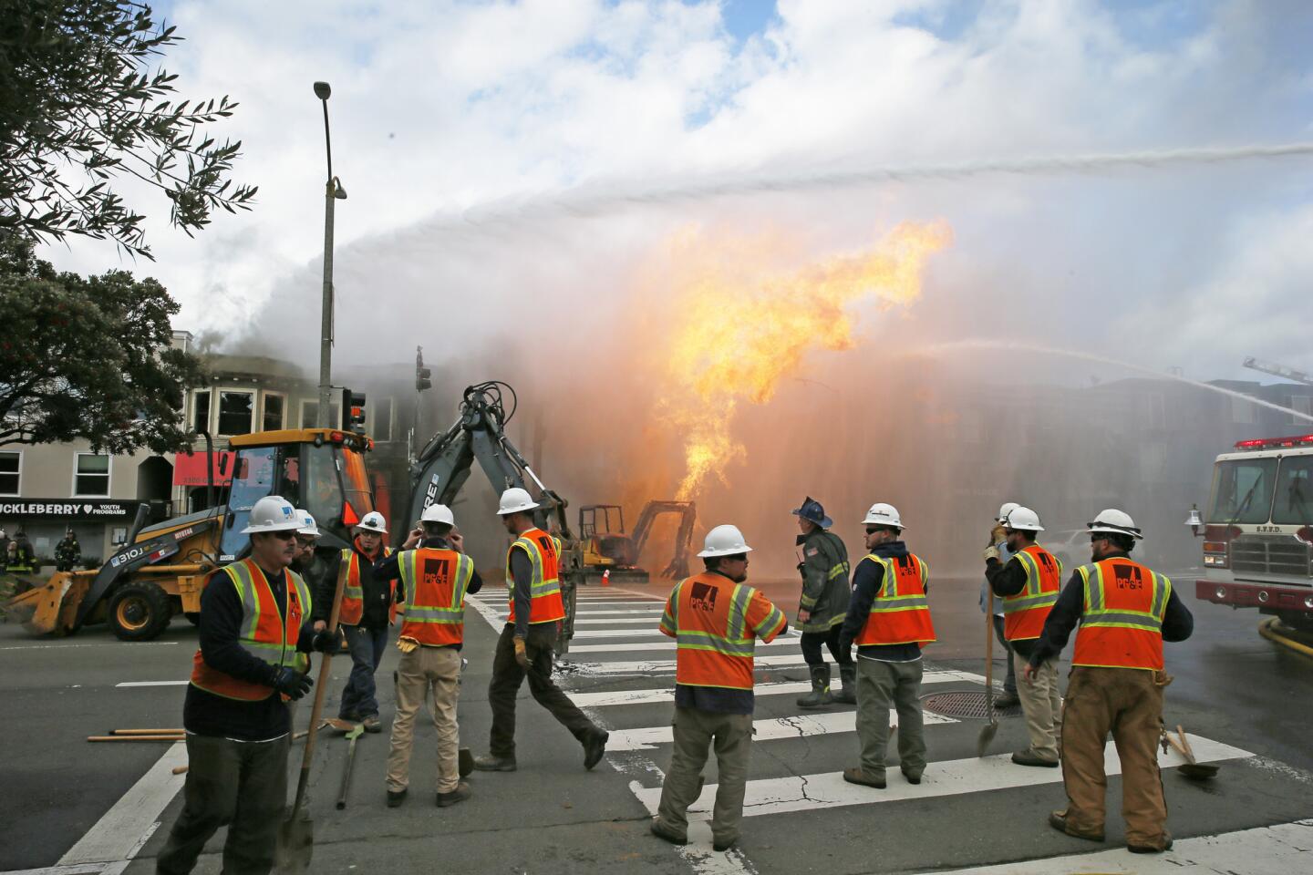 San Francisco gas explosion