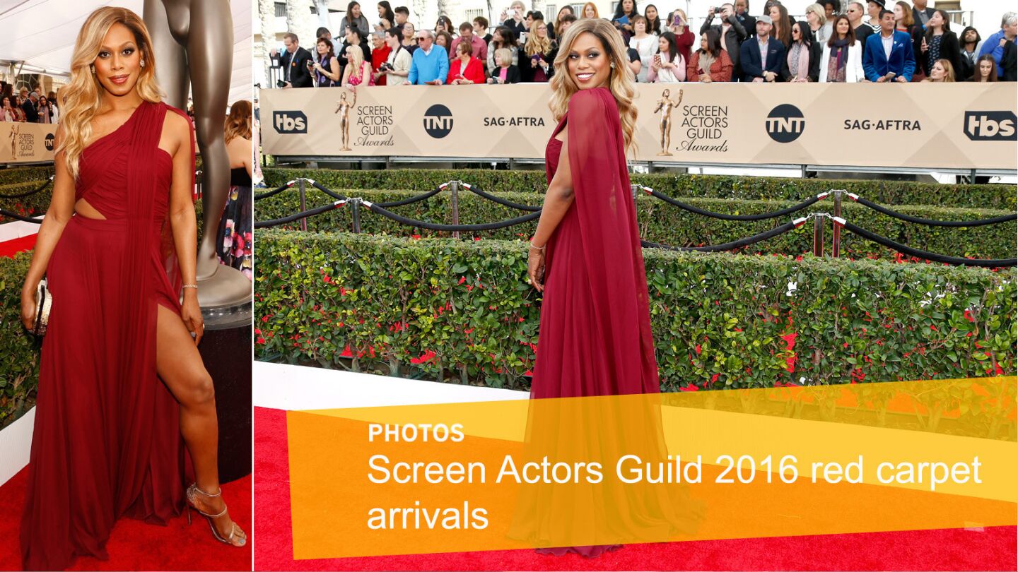 taburete Personal Portavoz Photos: Step onto the red carpet at the 2016 SAG Awards - Los Angeles Times