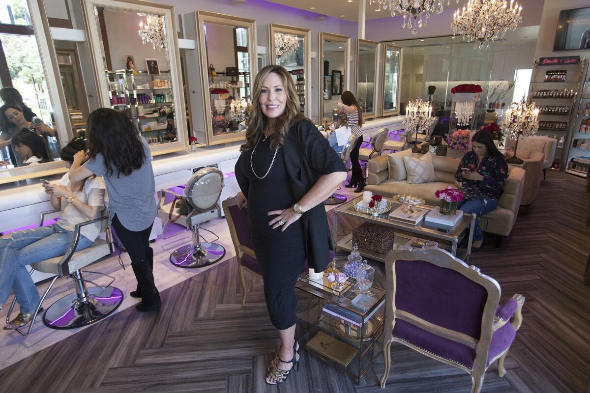 Heather Hart is the mastermind behind transforming the previously vacant space at Castaway Commons into Lavender Salon in Newport Beach.