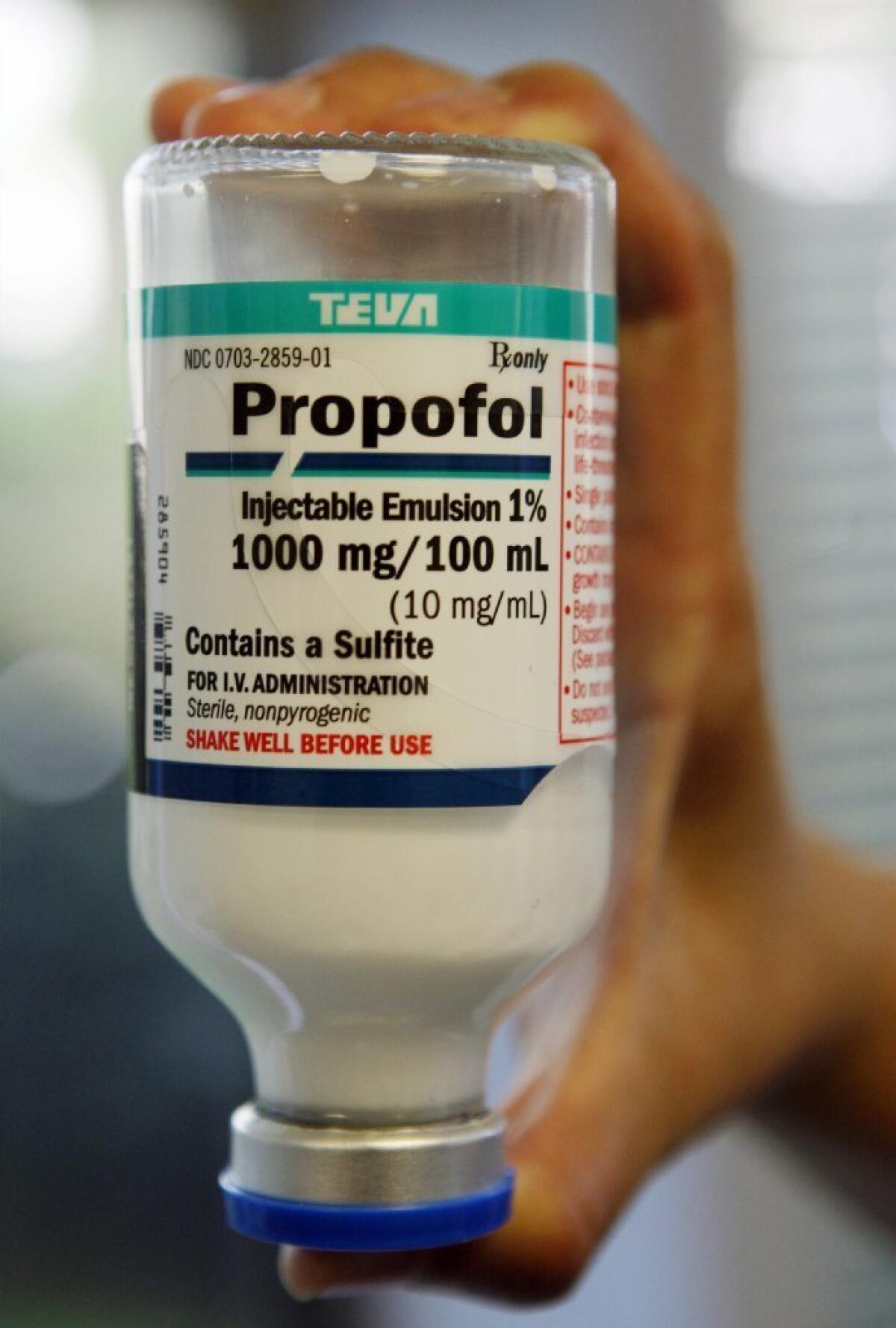 Some gastroenterologists say sedation using the powerful sedative propofol is unnecessary for colonoscopies.