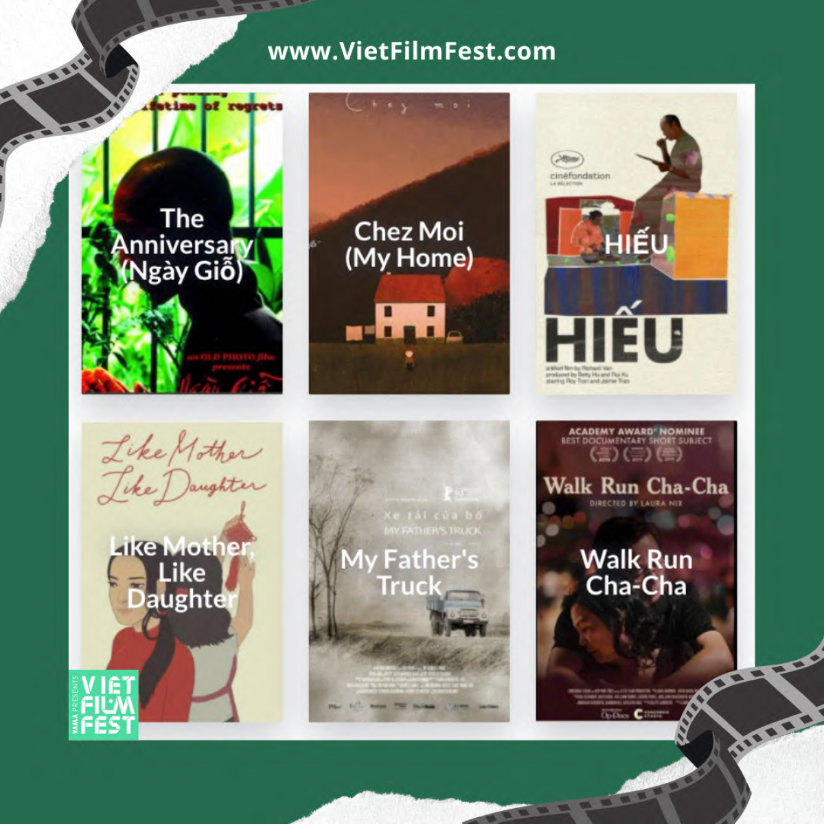 Posters from the Viet Film Fest