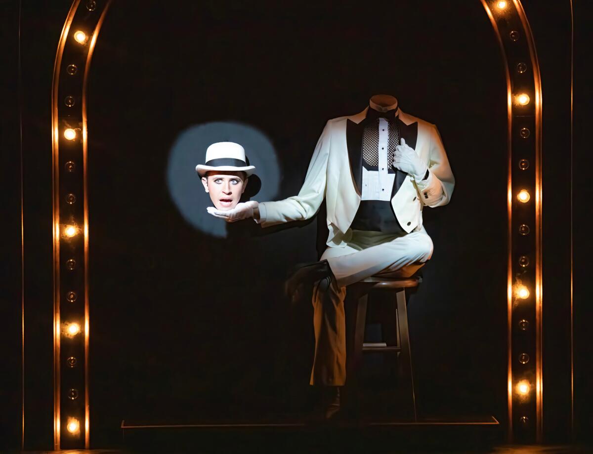 Lincoln Clauss performs "I Don't Care Much" in "Cabaret" at The Old Globe.