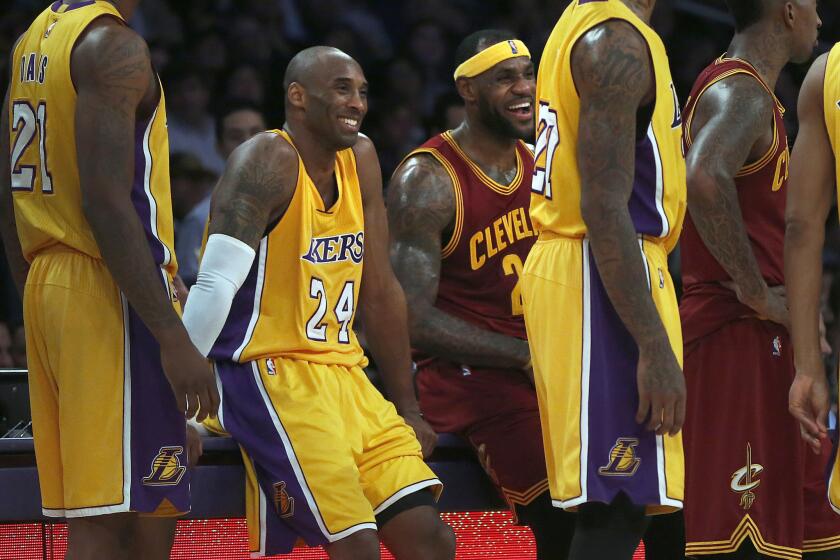 Dating back to 2007, either Kobe Bryant or LeBron James has advanced to the NBA Finals, but never to face each other.