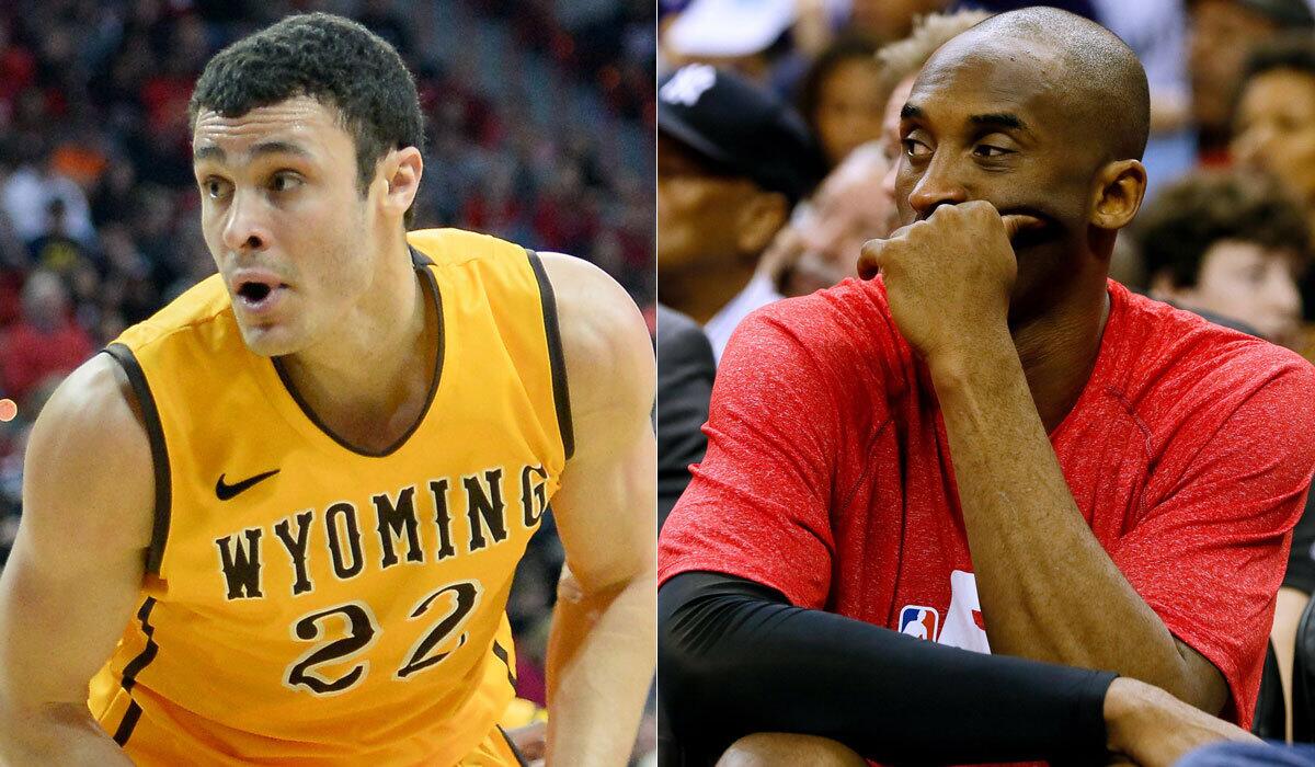 Wyoming's Larry Nance Jr. will join Kobe Bryant on the Lakers after being drafted with the 27th overall pick on Thursday.