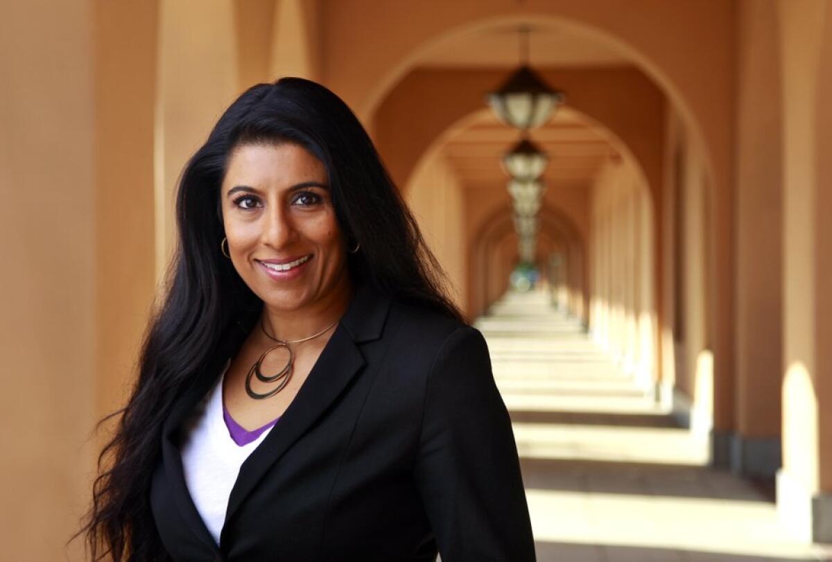 Priti Gandhi, photographed at Liberty Station in San Diego in 2018, is the new artistic director of Portland Opera in Oregon.