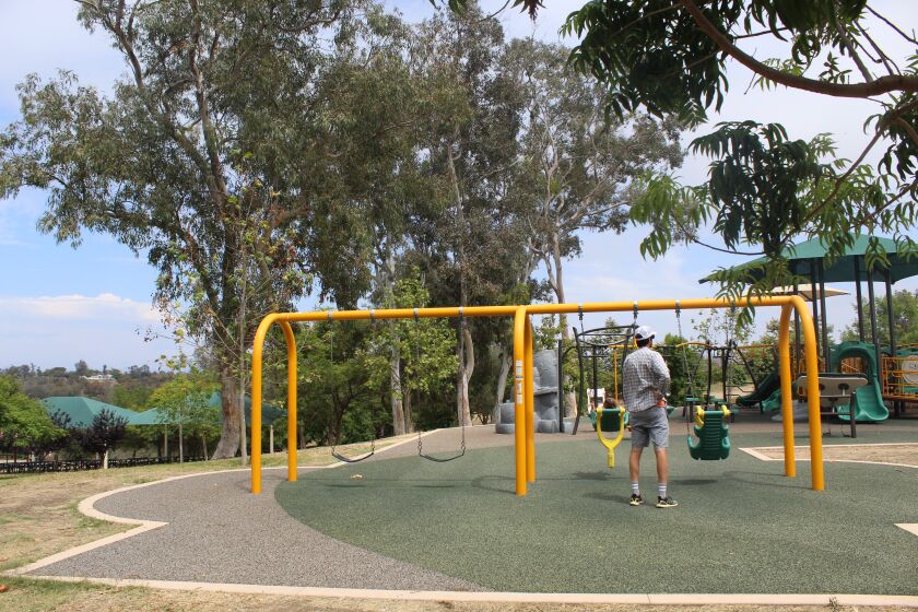 A playground at San Dieguito County Park.