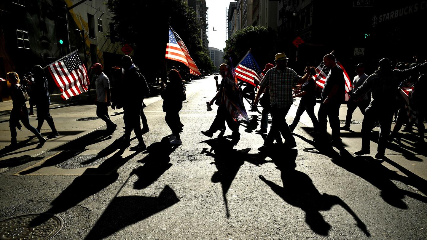 Anti-Trump protest in L.A.