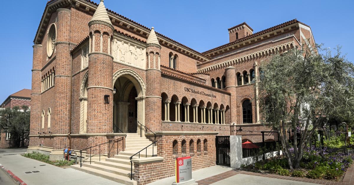 USC’s graduate acting and dramatic writing programs are now tuition-free