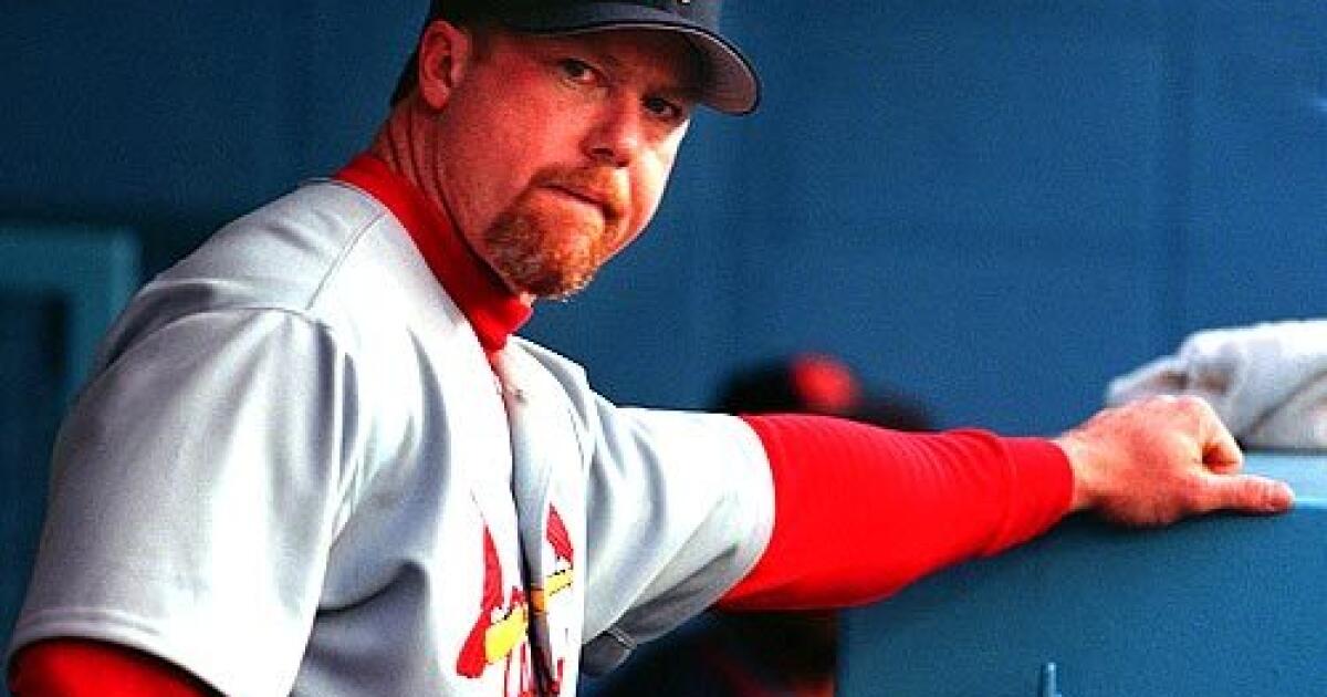 Mark McGwire to be considered by Today's Game Era Committee