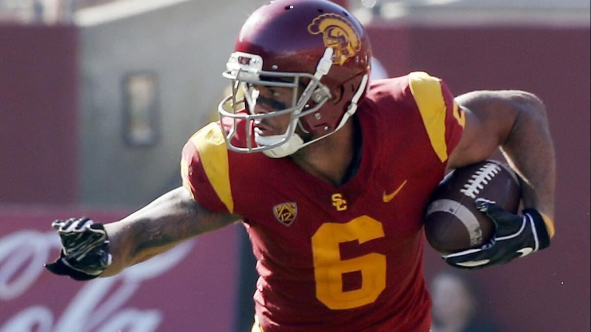 USC wide receiver Michael Pittman Jr. leads USC with 667 receiving yards and six touchdowns.