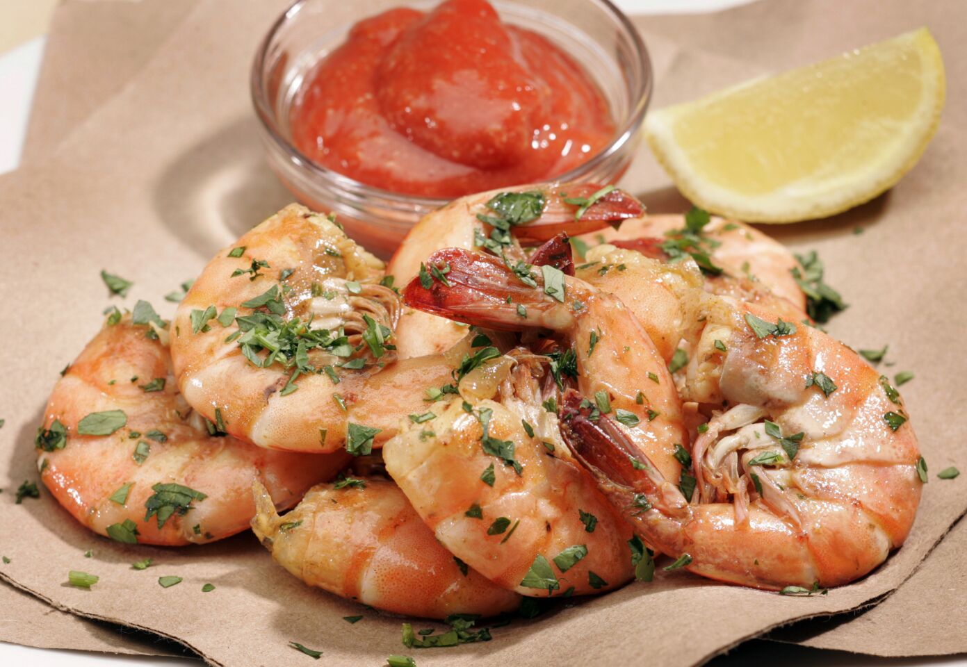 If you don't mind getting your hands dirty at dinner, you can't go wrong with the peel 'n' eat shrimp recipe David Lentz of The Hungry Cat shared with us.