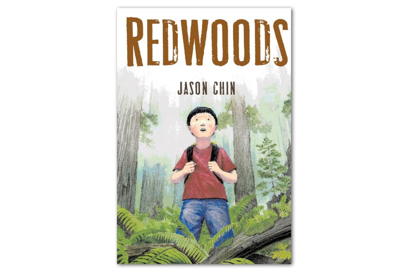 Cover art of Redwoods by Jason Chin.