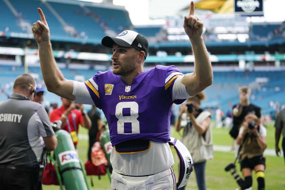 1st-place Vikings back from bye to host revived Cardinals - The