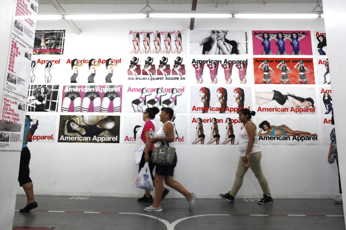 American Apparel said Monday it had received a takeover bid.