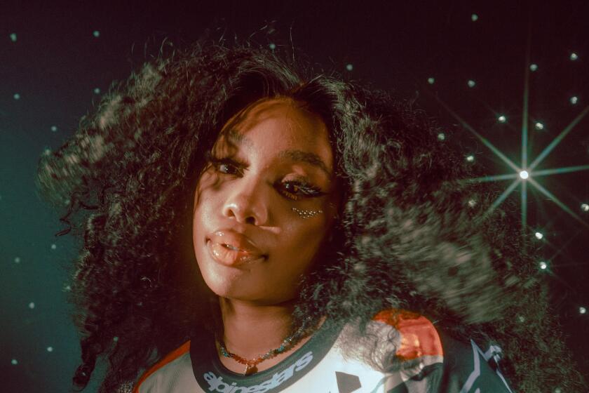 SZA is photographed in Los Angeles, CA on February 7, 2023.