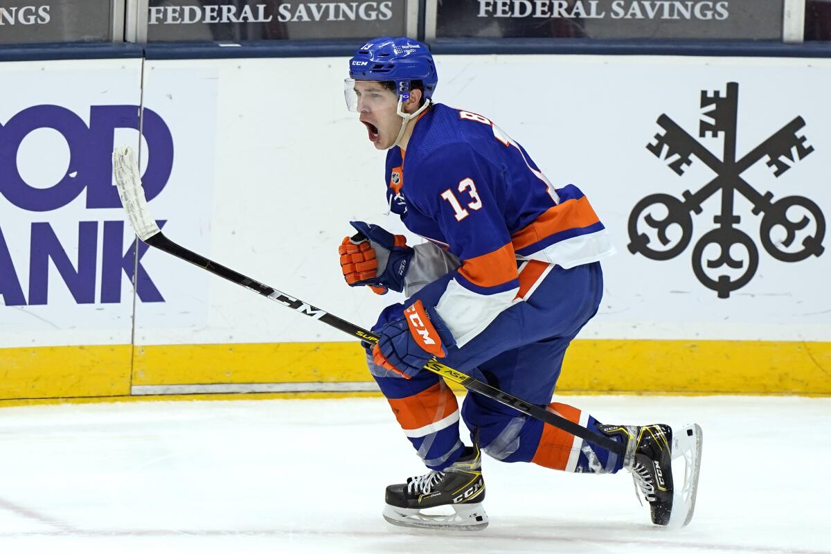 Brock Nelson lifts Islanders over Maple Leafs in OT - The Boston Globe