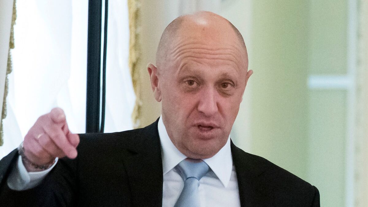 Yevgeny Prigozhin at the Konstantin palace outside St. Petersburg in August 2016.