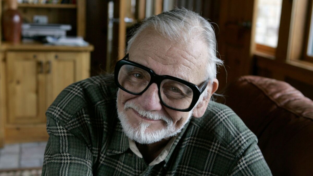 Director George Romero appears at the 2008 Sundance Film Festival with his film "Diary of the Dead."