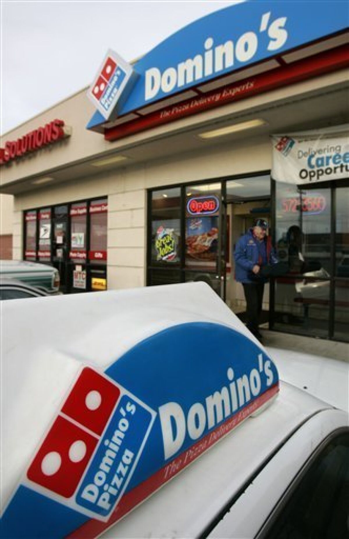 dominos delivery driver pay california