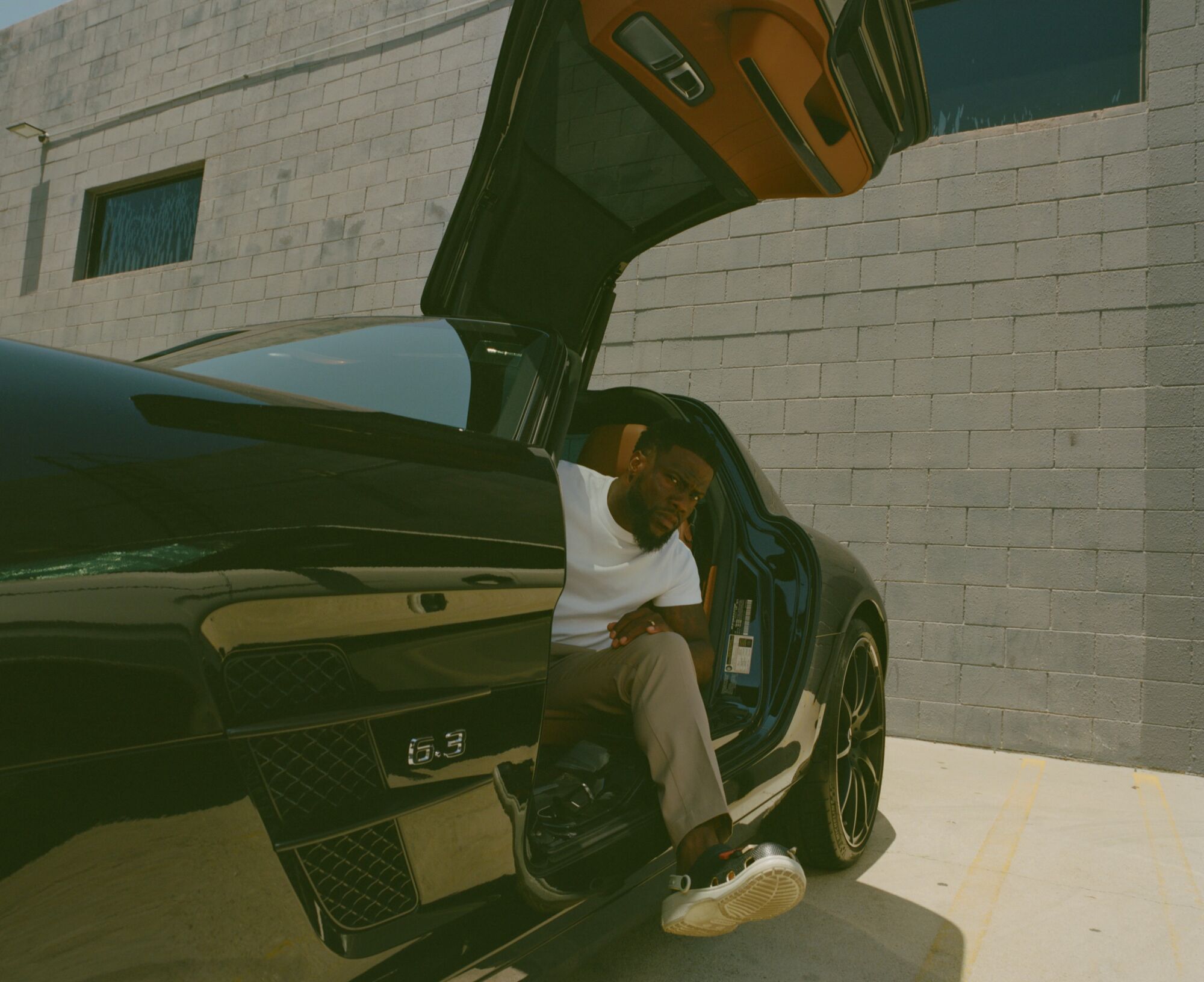 Kevin Hart photographed at Hartbeat Studios in Canoga Park, CA on June 29, 2023.