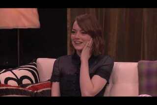 Oscar Round Table: Emma Stone on rehearsing