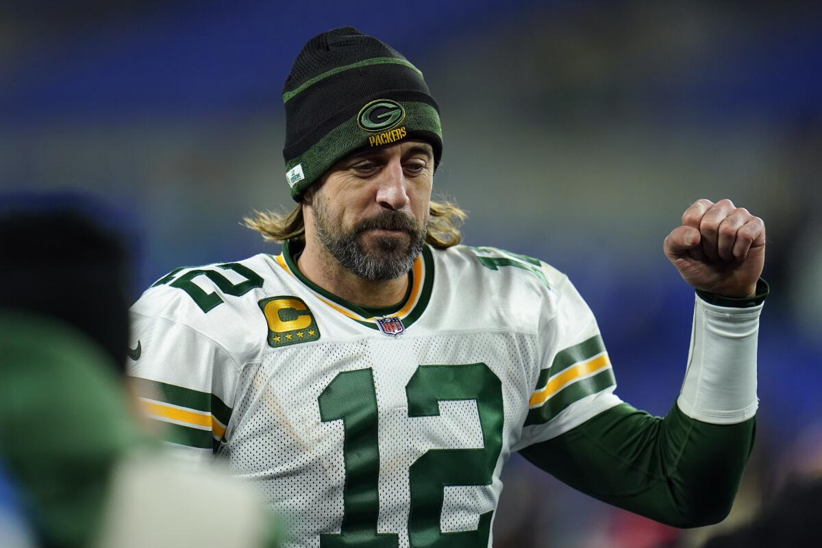 Aaron Rodgers Says He Will 'Definitely' Finish His Career with Packers