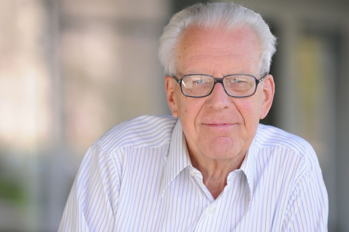 Caltech professor emeritus Maarten Schmidt.