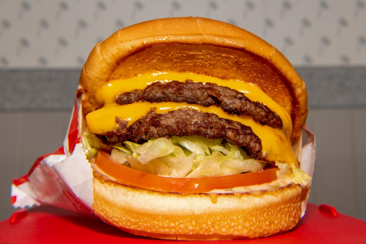 The Double Double from In-N-Out Burger