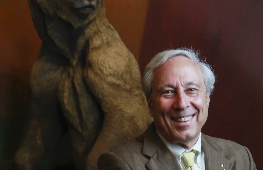 Michael Hager, president of the San Diego Natural History Museum, is retiring in June.