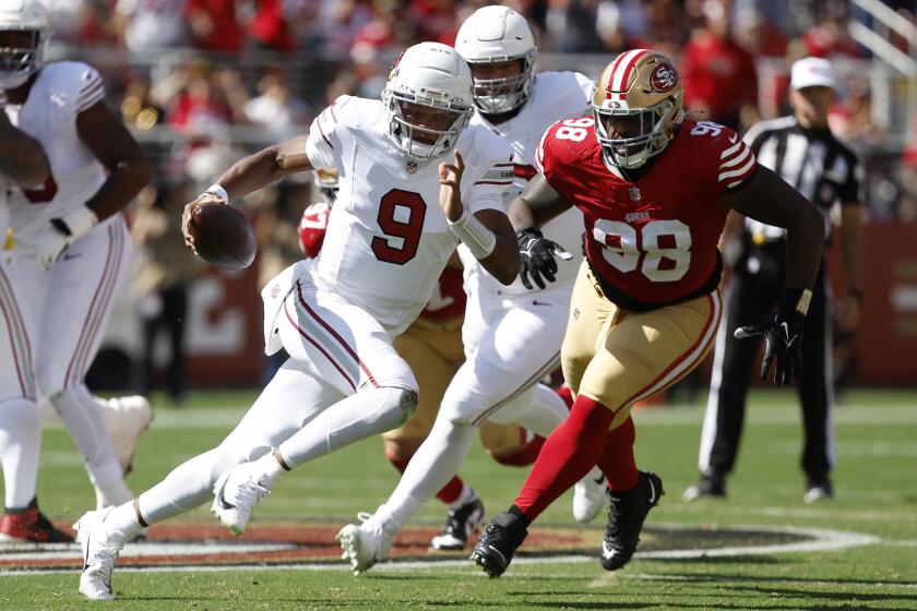 The Cardinals fight back from early deficit before faltering late in 35-16  loss to the 49ers