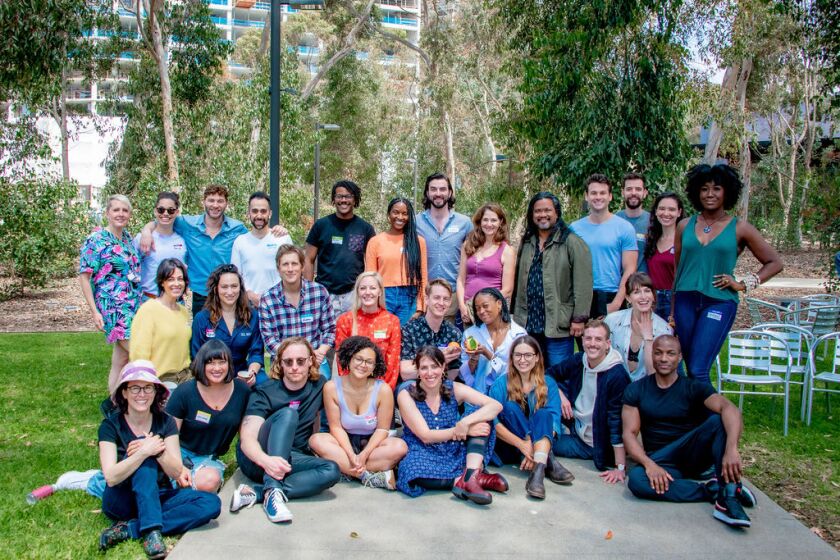 The company of La Jolla Playhouse's upcoming production of the musical "Lempicka"
