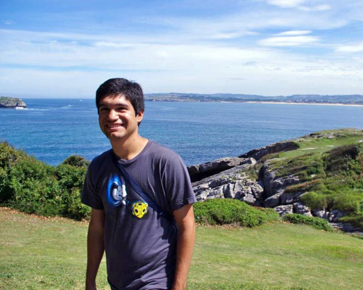 Ricardo Fernandez stands near a body of water in 2010.