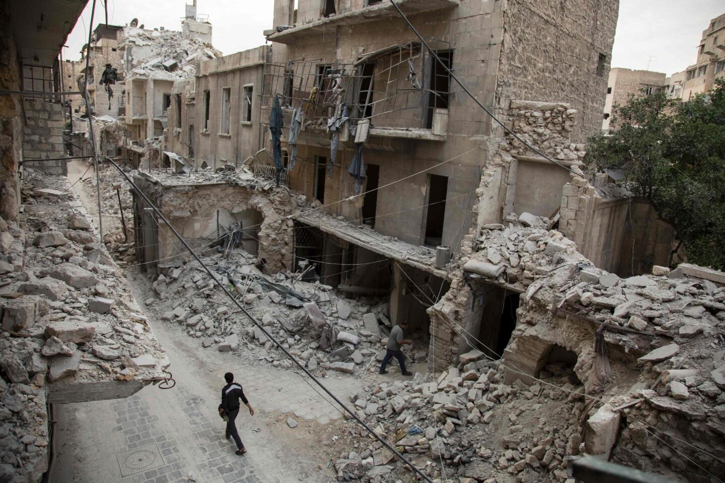Aleppo, Syria, fighting