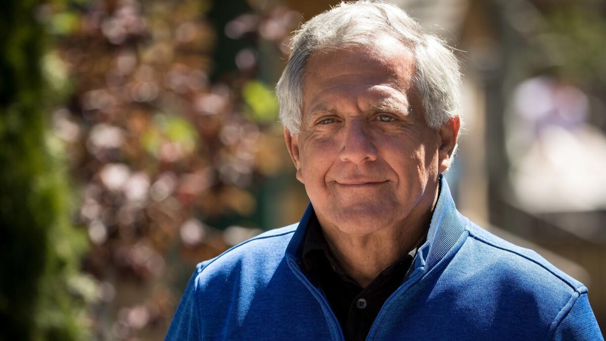 CBS Chief Executive Leslie Moonves has been cool to merger talks with Viacom Inc.