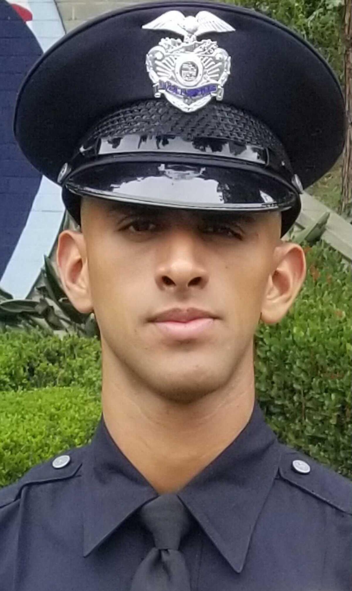 LAPD officer Fernando Arroyos.
