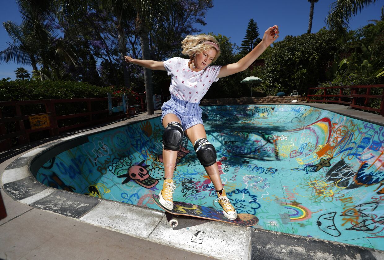 For subscribers Olympic skateboarder Bryce Wettstein of Encinitas is