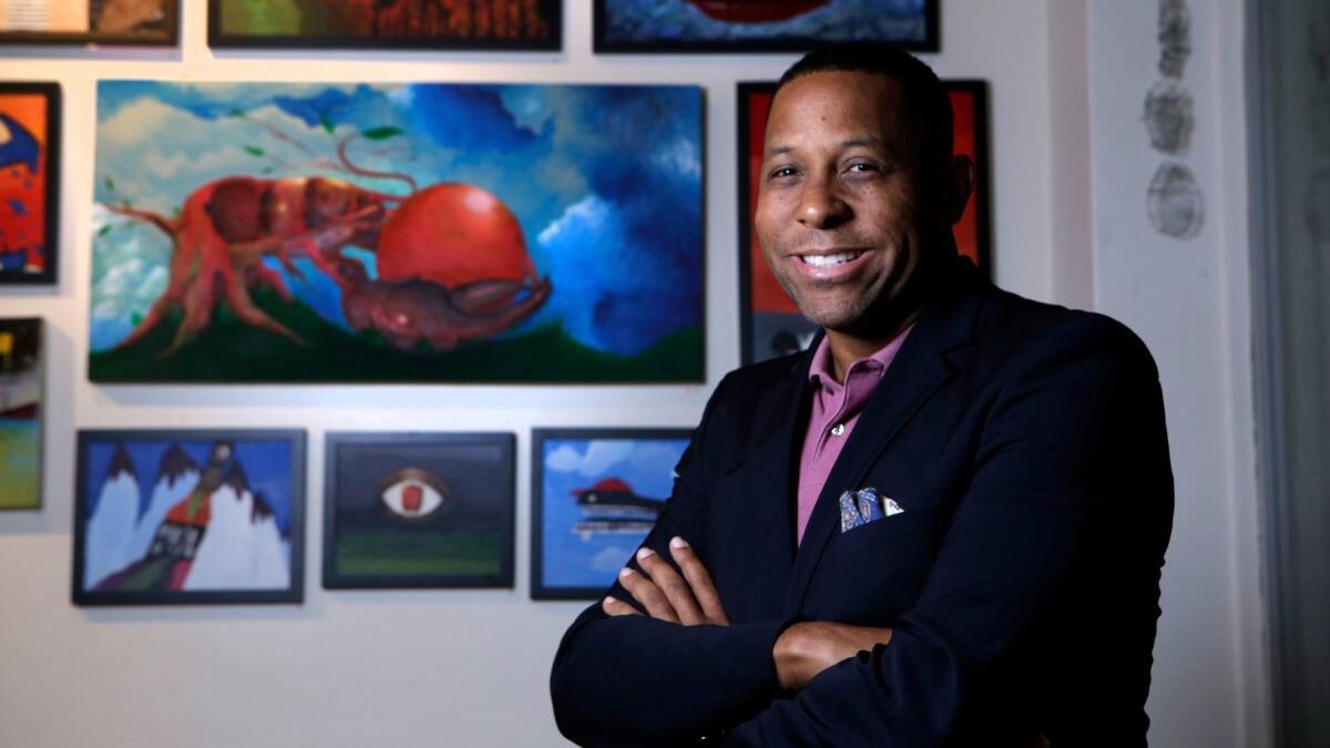 Tony Brown is executive director of HOLA, which leads after-school programs in music, art, academic programs and athletics.
