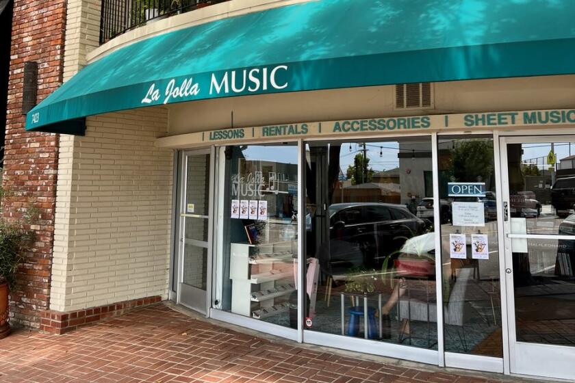 La Jolla Music is located at 7423 Girard Ave. to offer private and group music lessons.