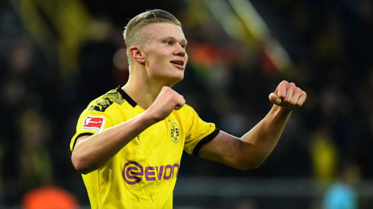 El joven futbolista noruego será el arma principal del Dortmund en la eliminatoria