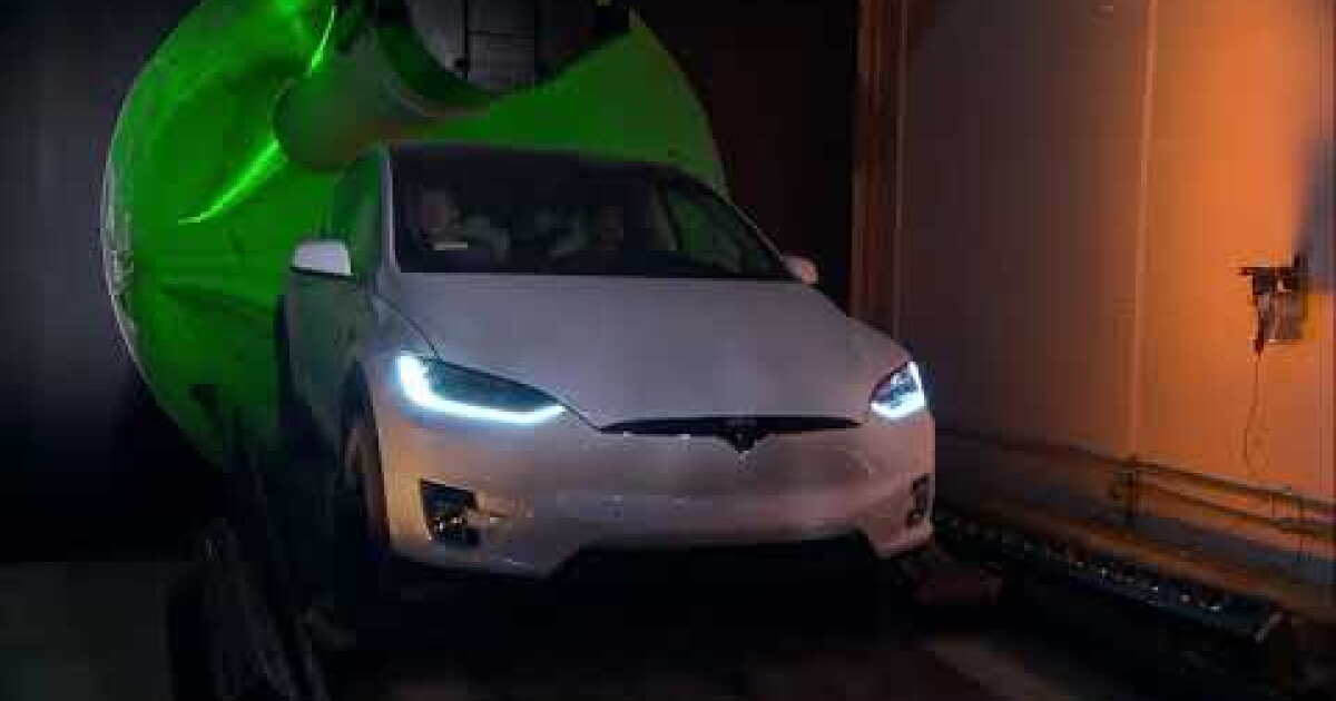 Elon Musk unveils his company’s first tunnel in Hawthorne, and it’s not a smooth ride