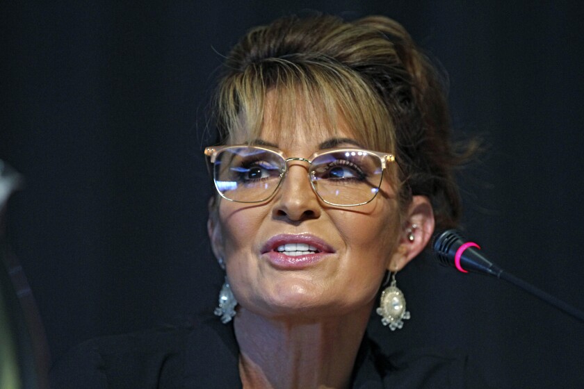Sarah Palin’s opponent just quit the race