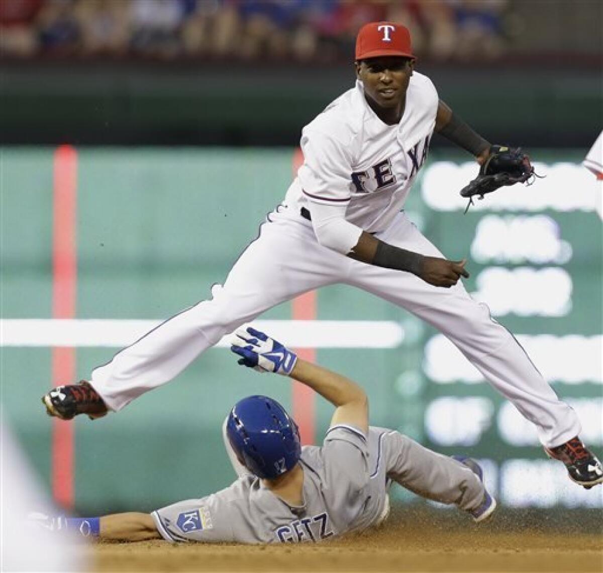 This is a 2013 photo of Derek Holland of the Texas Rangers